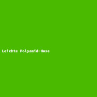 Leichte Polyamid-Hose