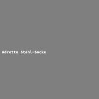 Adrette Stahl-Socke