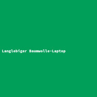 Langlebiger Baumwolle-Laptop