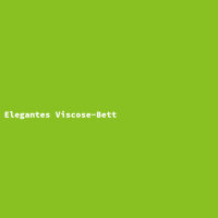 Elegantes Viscose-Bett
