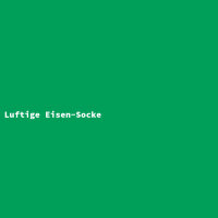 Luftige Eisen-Socke