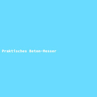 Praktisches Beton-Messer