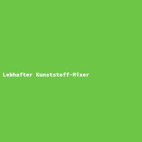 Lebhafter Kunststoff-Mixer