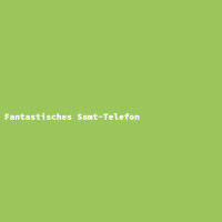 Fantastisches Samt-Telefon