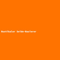 Rustikaler Seide-Rasierer