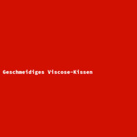 Geschmeidiges Viscose-Kissen